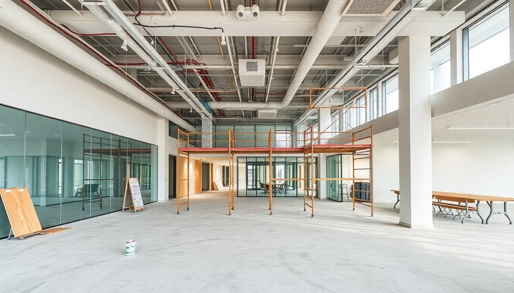 office refurbishment phases overview
