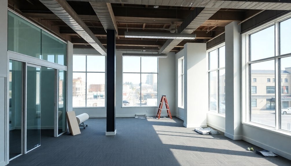 office refurbishment phases overview