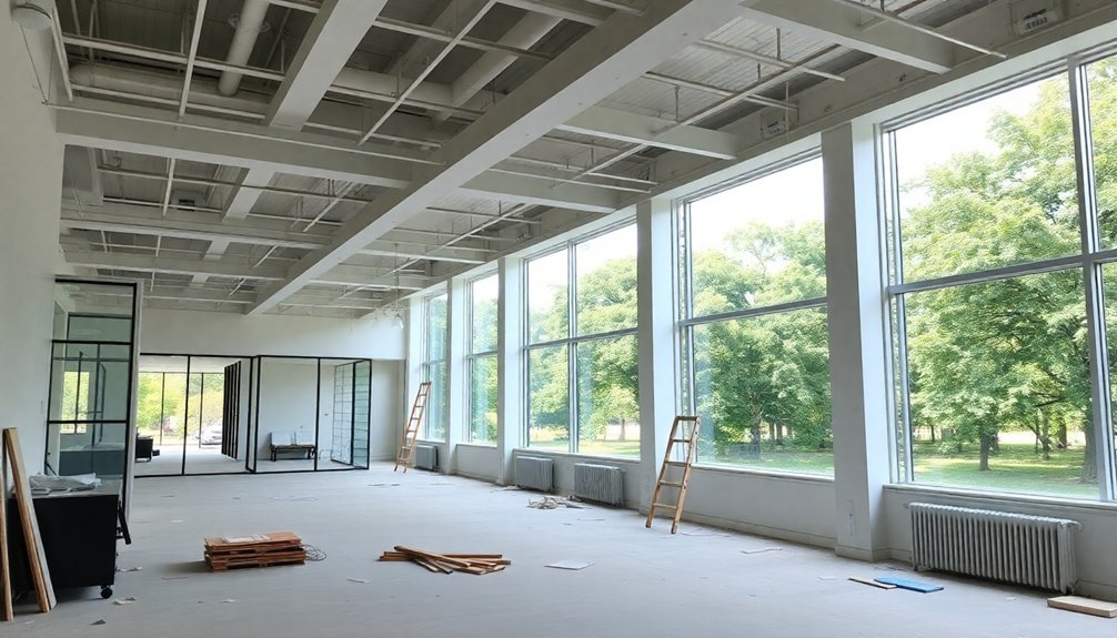 office refurbishment phases overview