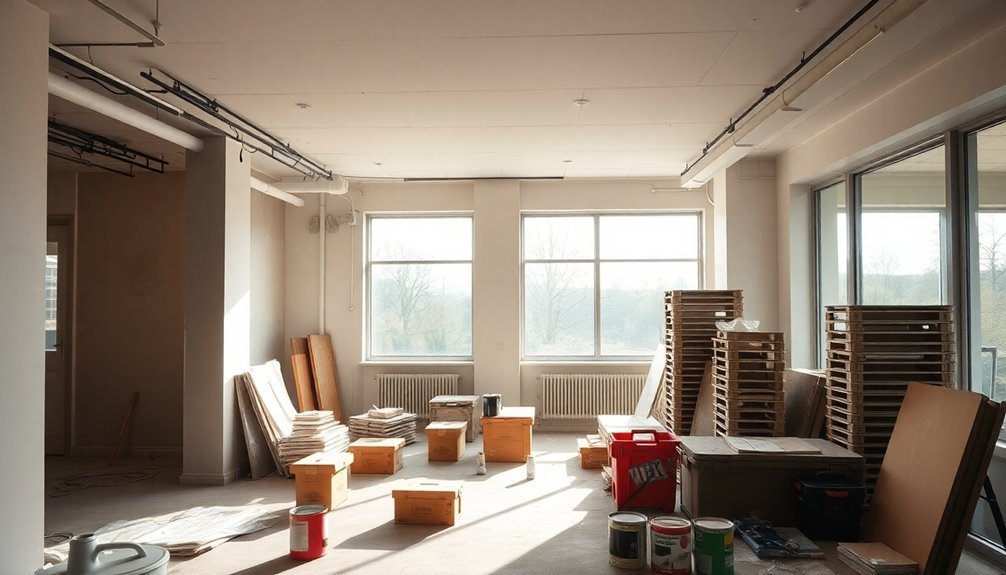 office refurbishment phases overview