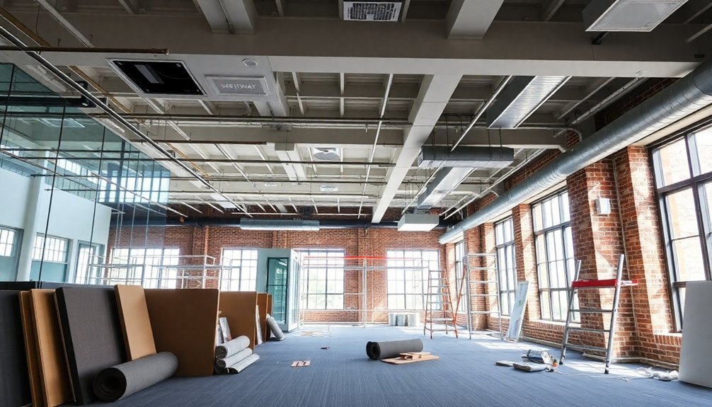 office refurbishment phases overview