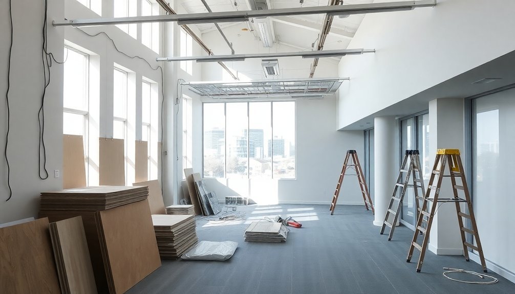 office refurbishment phases overview