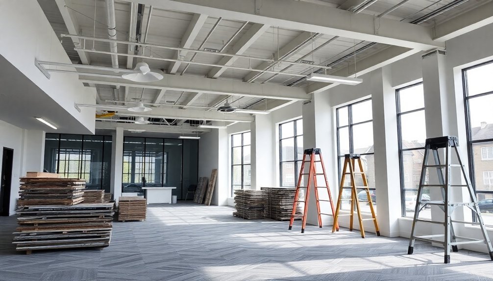 office refurbishment phases overview