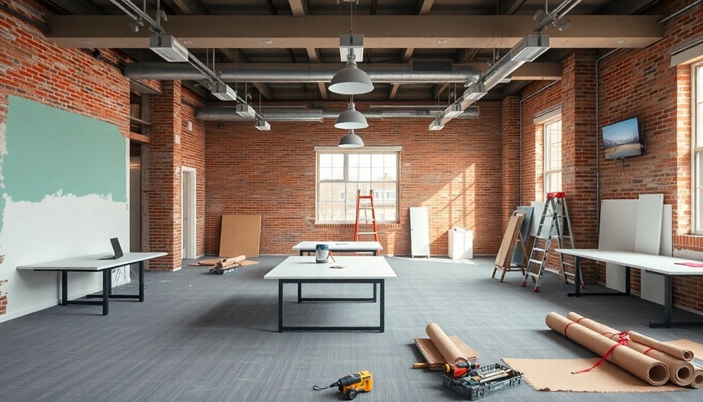 office refurbishment phases shadwell