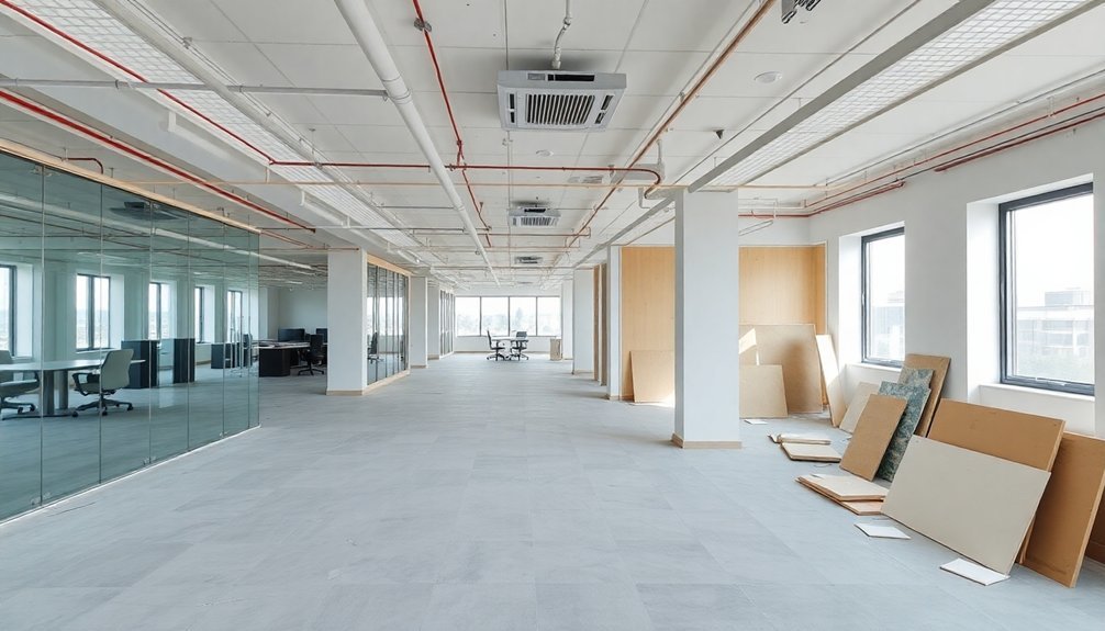 office refurbishment phases shirley