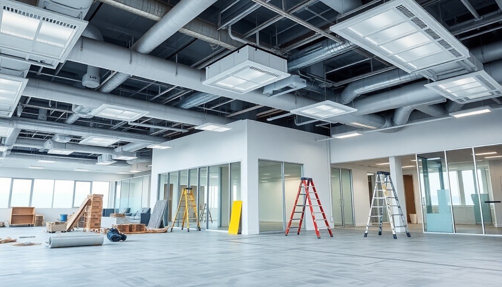 office refurbishment phases wembley