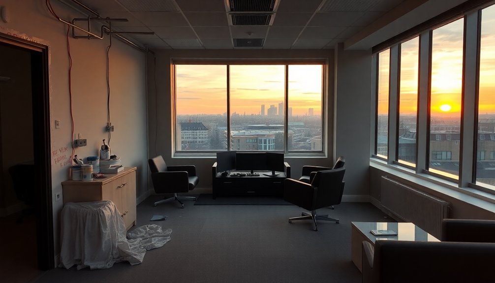 office refurbishment process phases