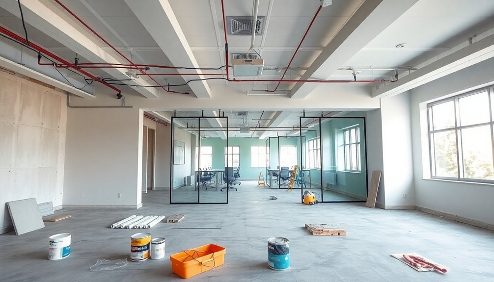 office refurbishment process phases