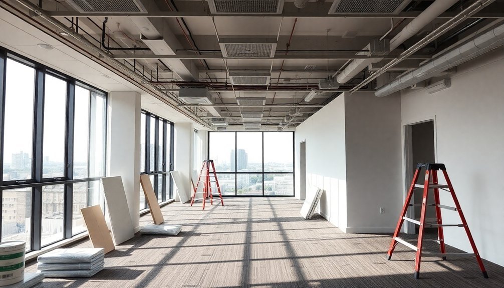 office refurbishment process phases