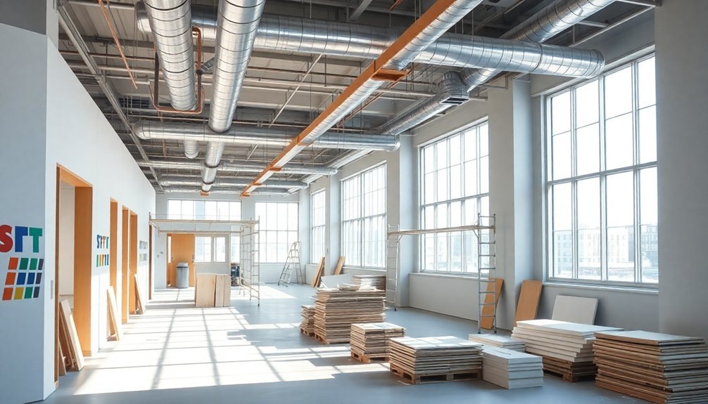 office refurbishment process phases