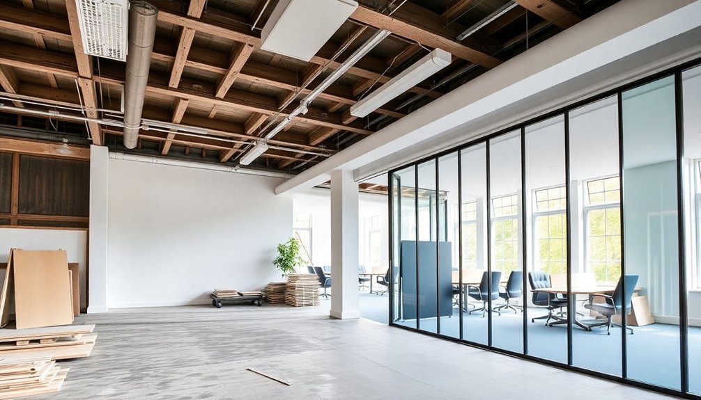 office refurbishment process phases
