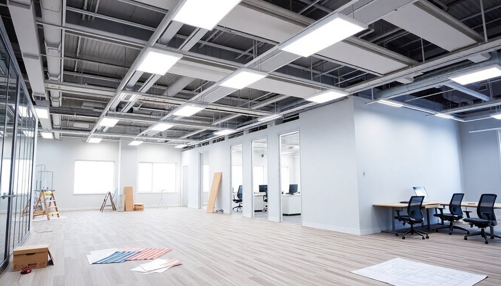 office refurbishment process phases