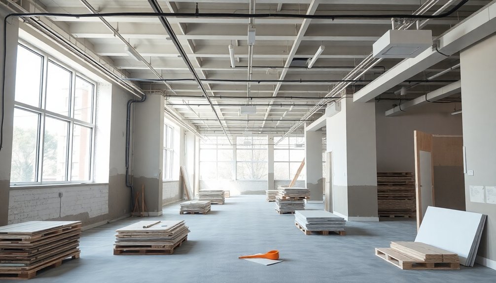 office refurbishment process phases