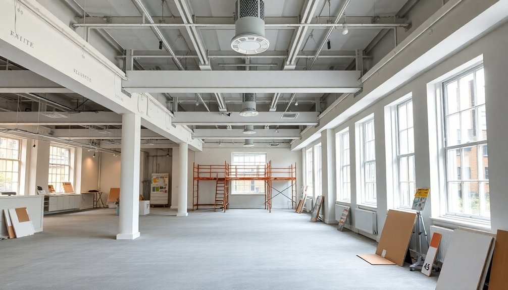 office refurbishment process phases