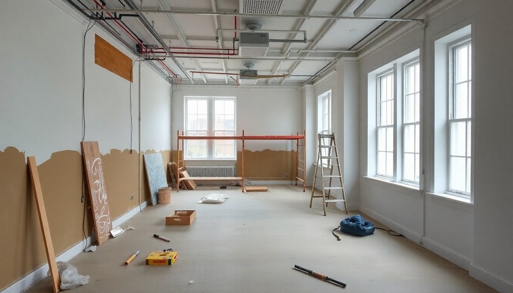 office refurbishment process phases