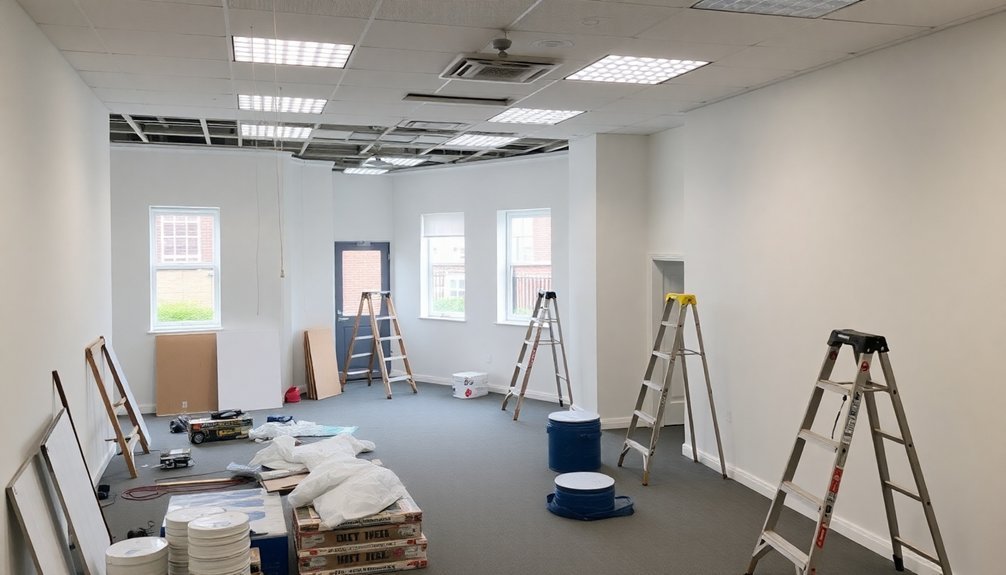 office refurbishment process phases