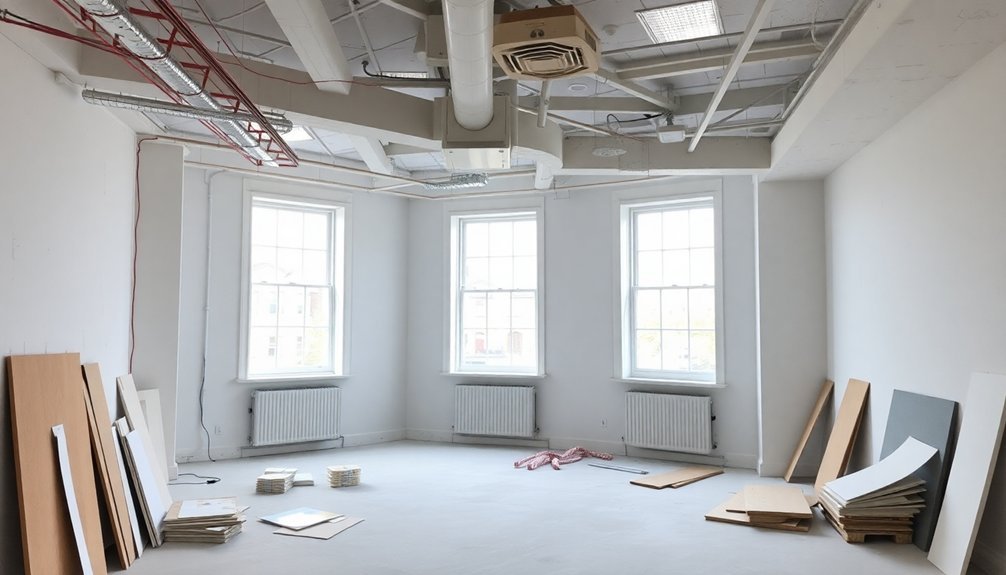 office refurbishment process phases