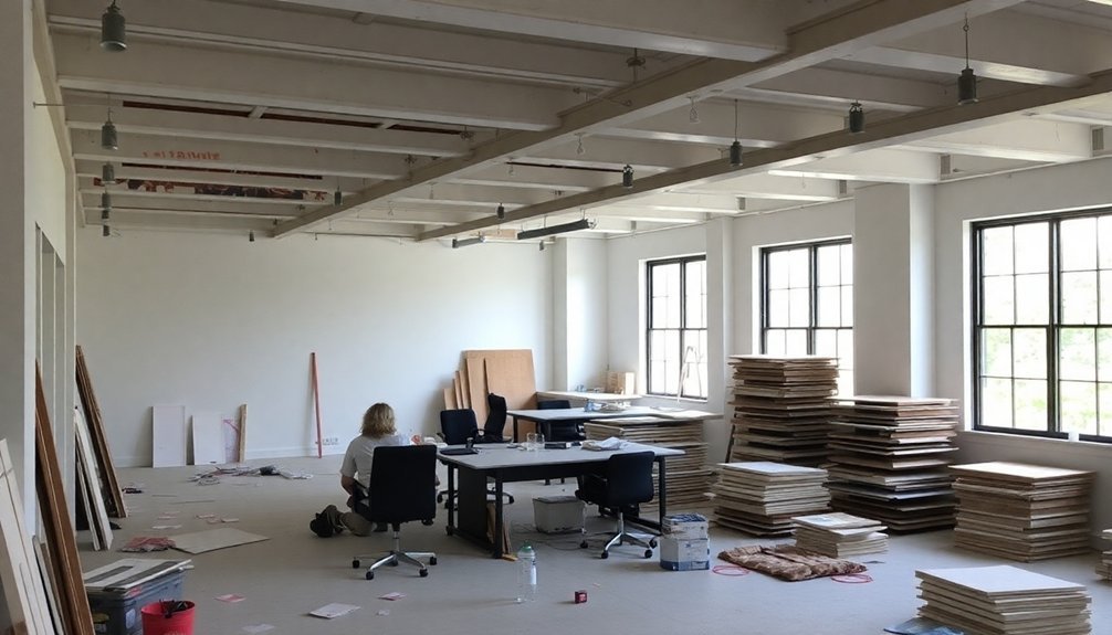 office refurbishment process phases