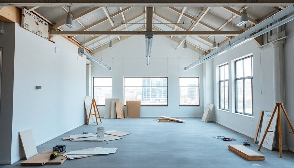 office refurbishment process phases