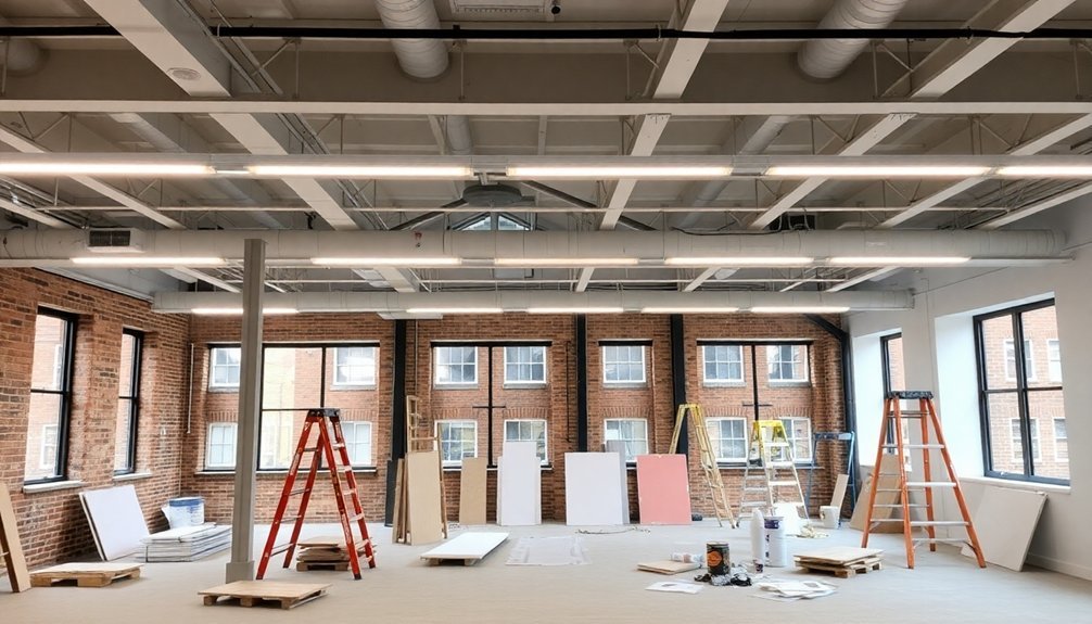 office refurbishment process phases