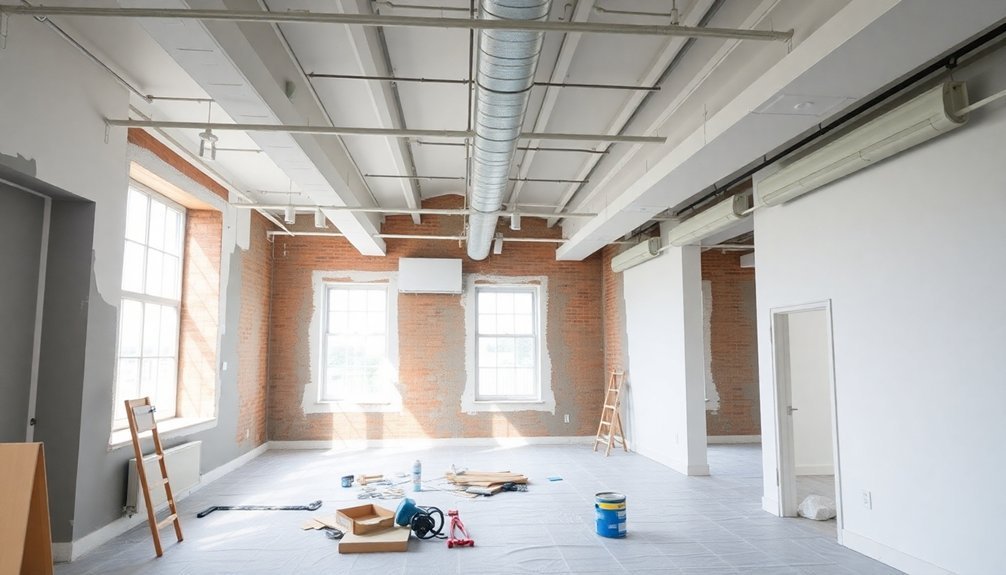 office refurbishment process phases