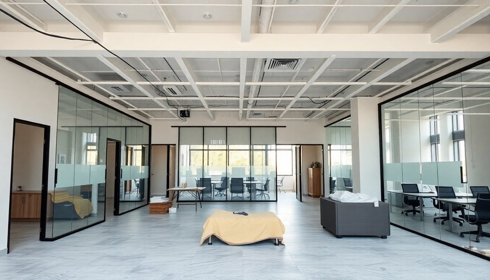 office refurbishment process phases