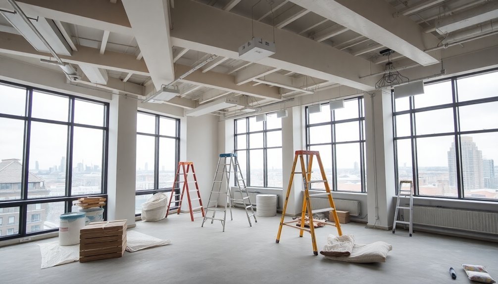 office refurbishment process phases