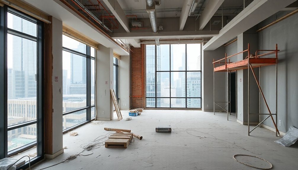 office refurbishment process phases