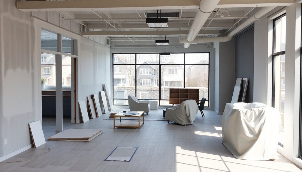 office refurbishment process phases