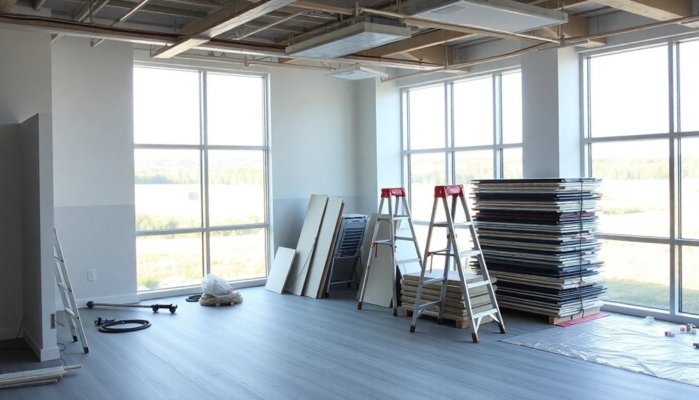 office refurbishment process phases