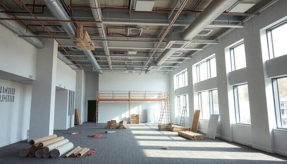 office refurbishment process phases