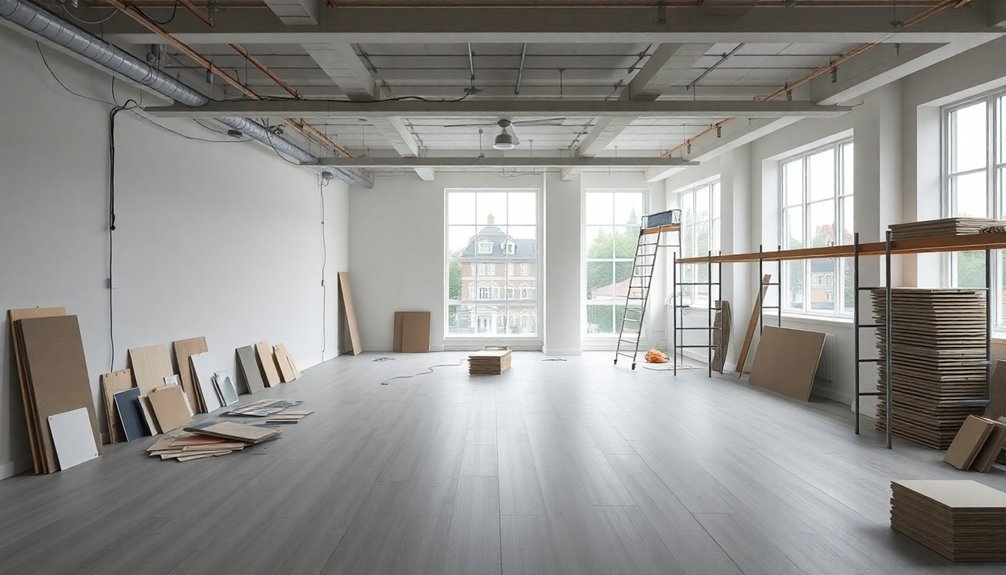 office refurbishment process phases