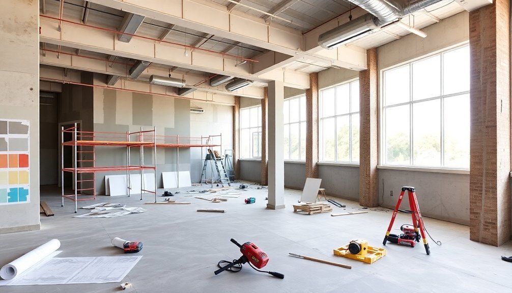 office refurbishment process phases