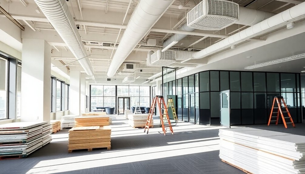 office refurbishment process phases