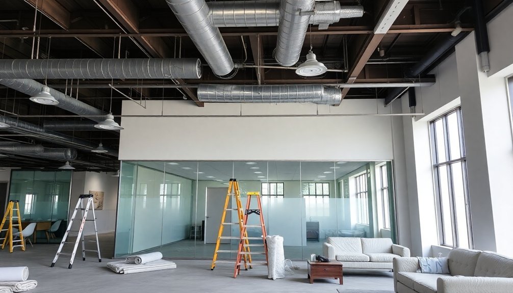 office refurbishment process phases