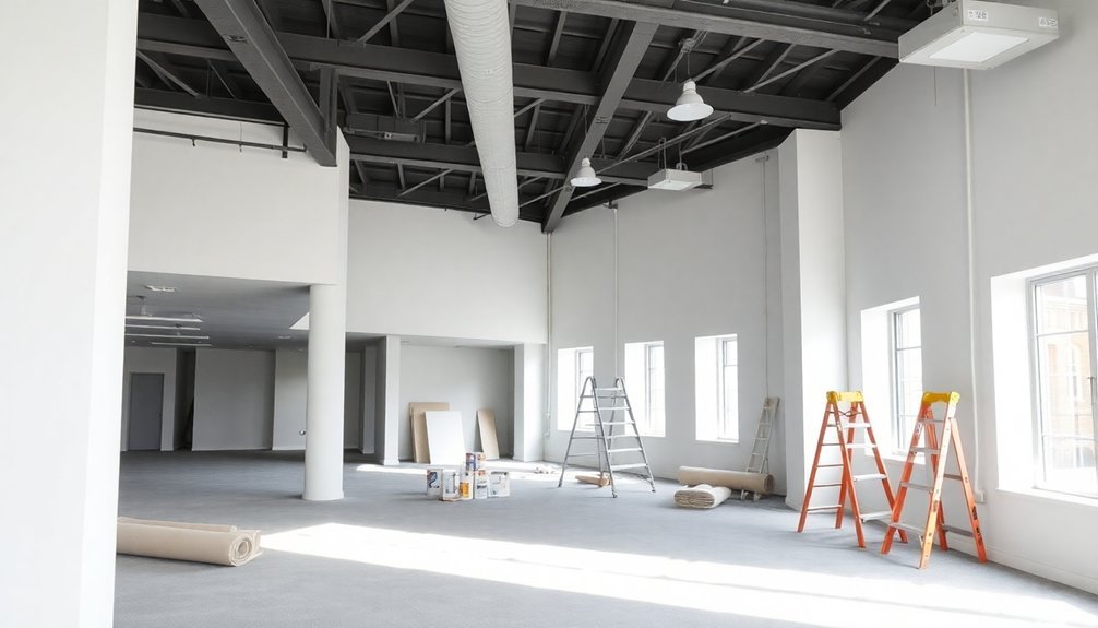 office refurbishment process phases