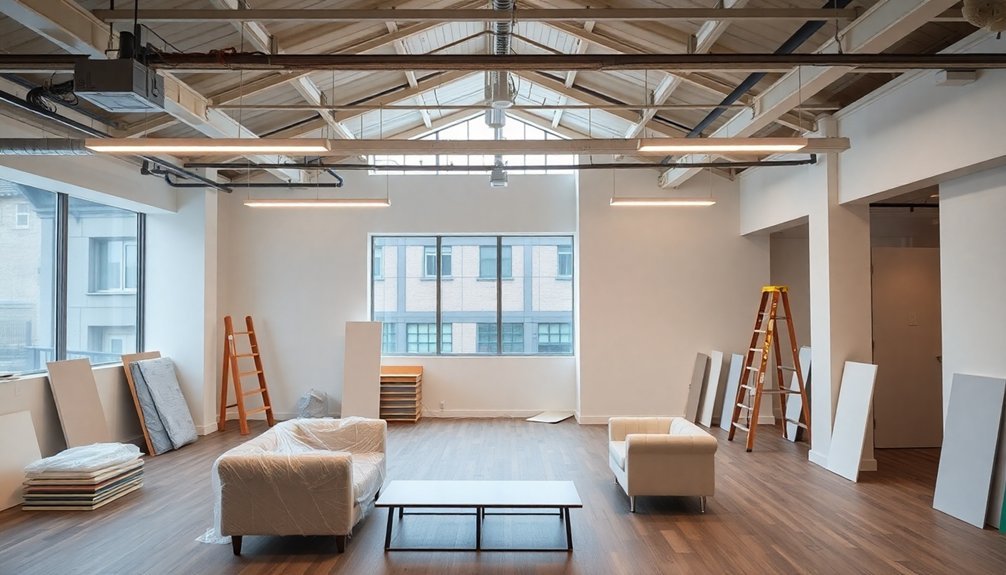 office refurbishment process phases