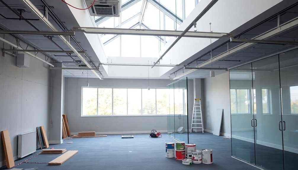 office refurbishment process phases