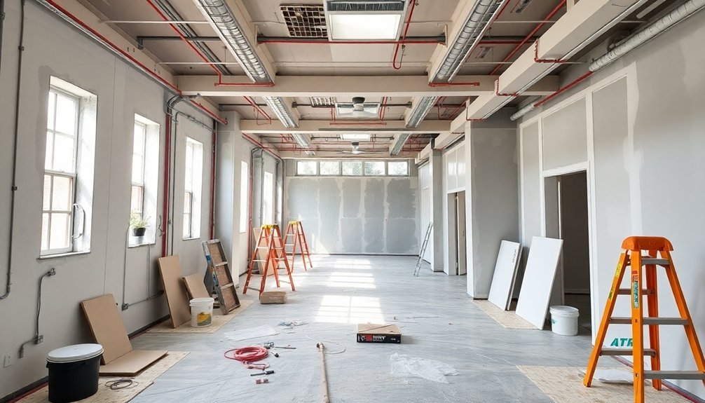 office refurbishment process phases