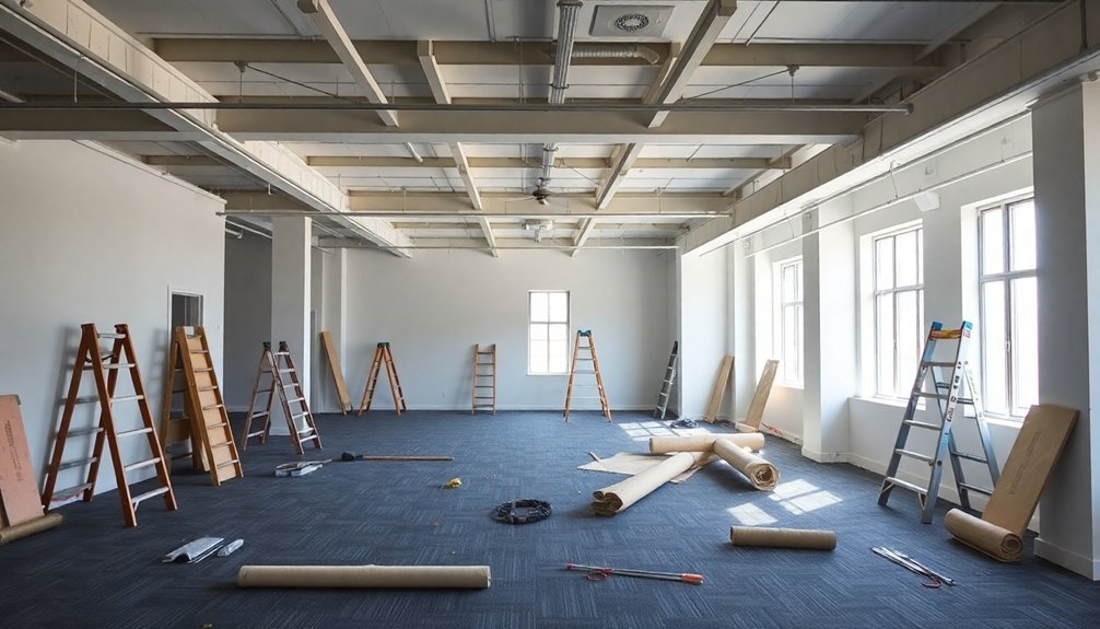 office refurbishment process phases