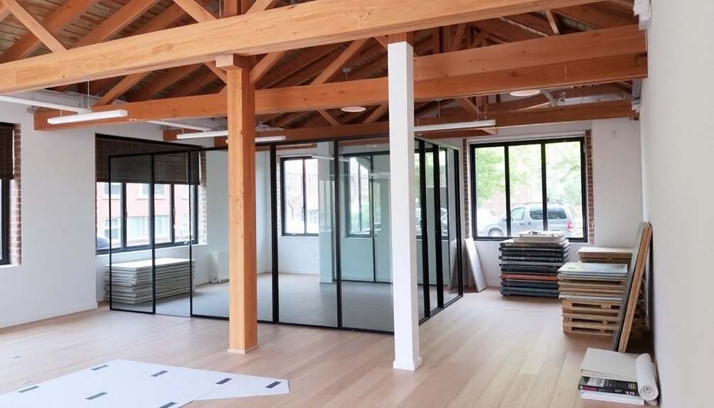 office refurbishment process phases