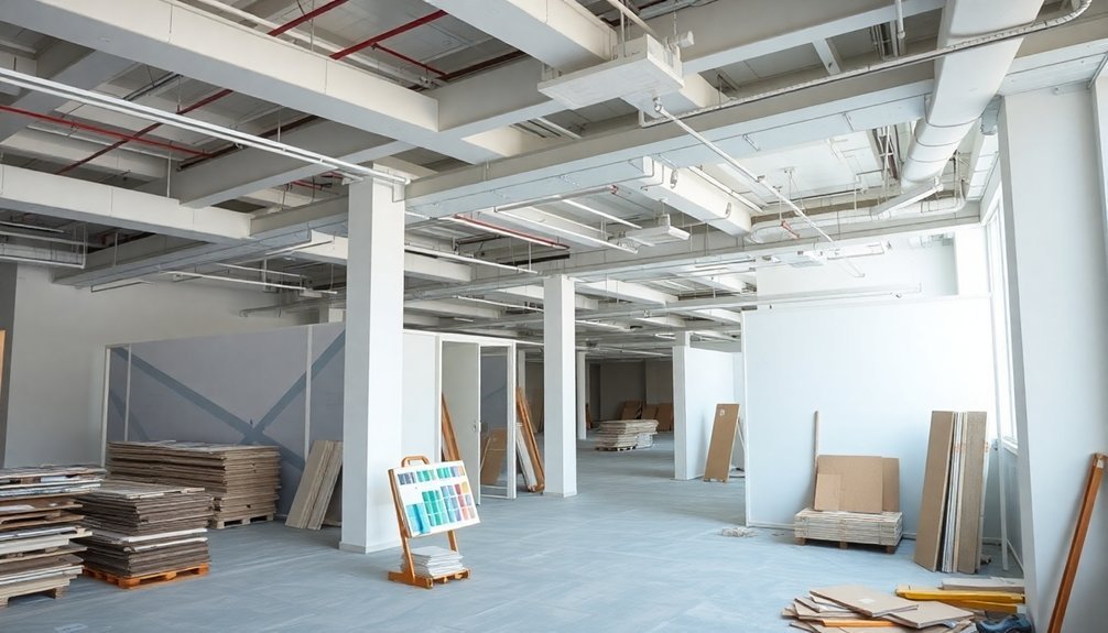 office refurbishment process phases