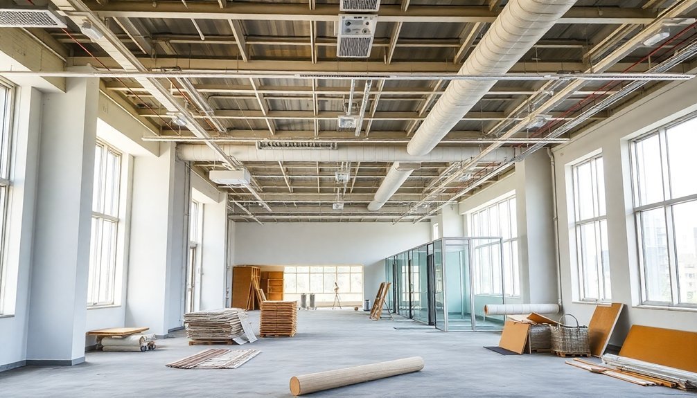 office refurbishment process stages