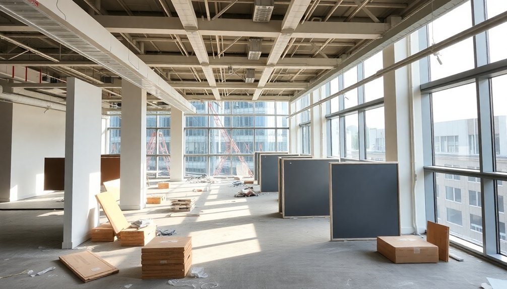 office refurbishment process stages