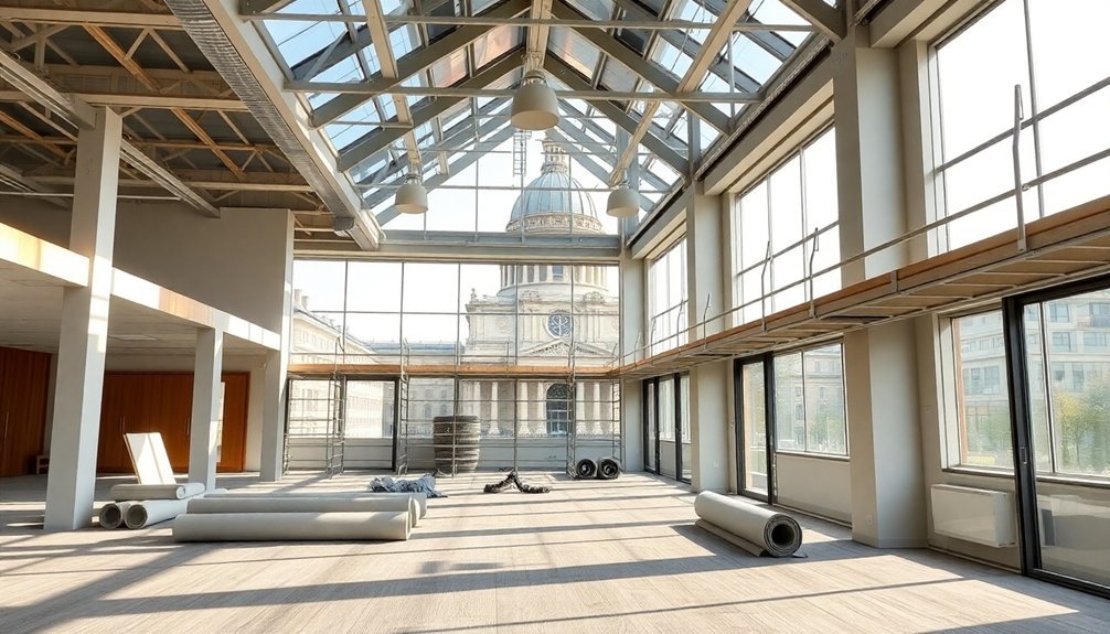 office refurbishment process stages