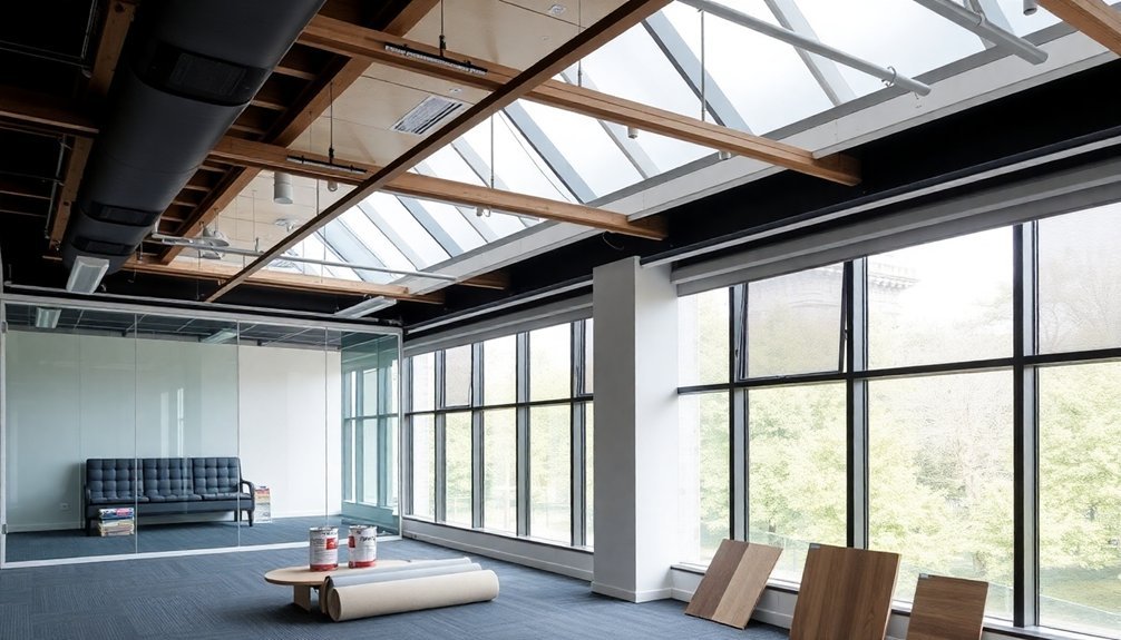 office refurbishment process stages