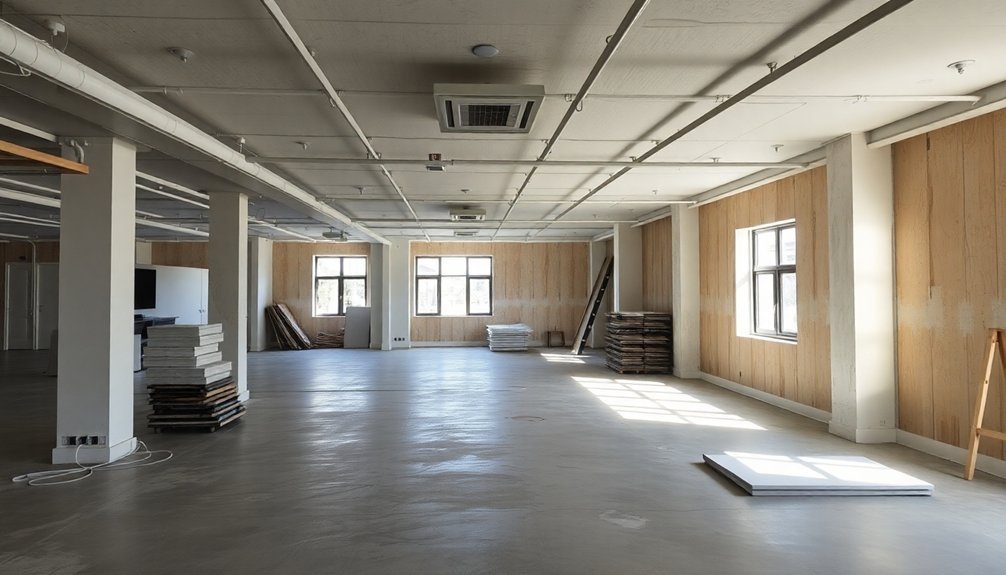 office refurbishment process stages