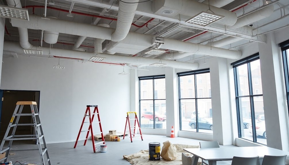 office refurbishment process stages