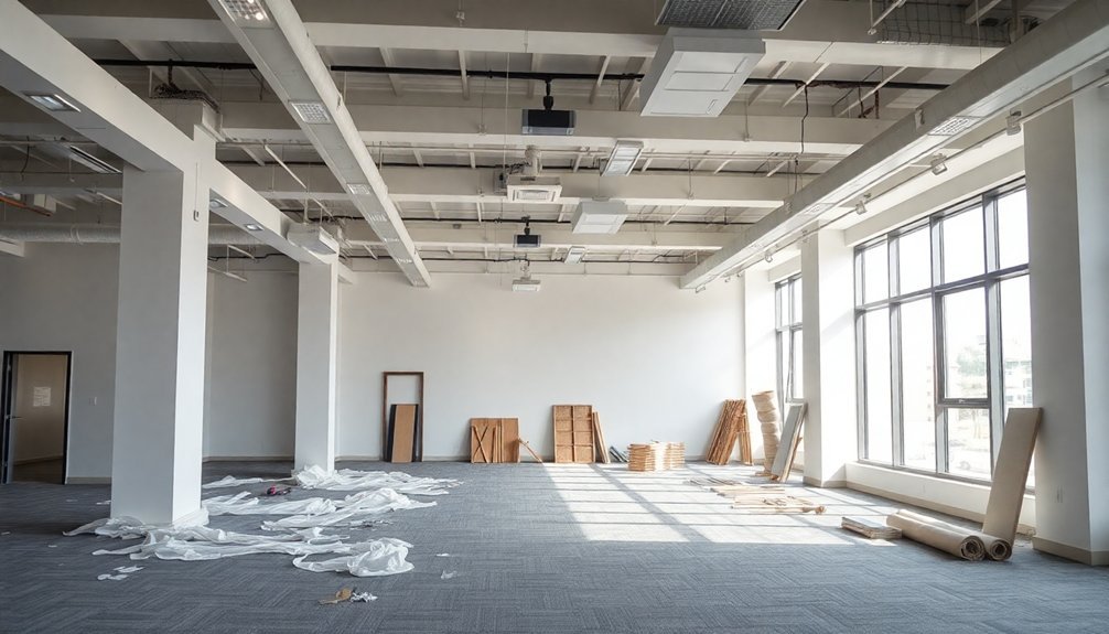office refurbishment project phases