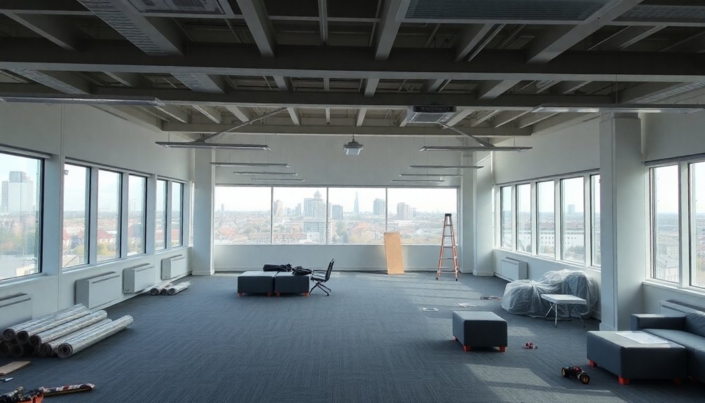 office refurbishment project phases